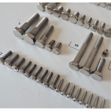 SPOJOVACÍ MATERIÁL MOTOCYKLU (BEZ MOTORU) - ČZ 175/487 - NEREZ NELEŠTĚNÝ